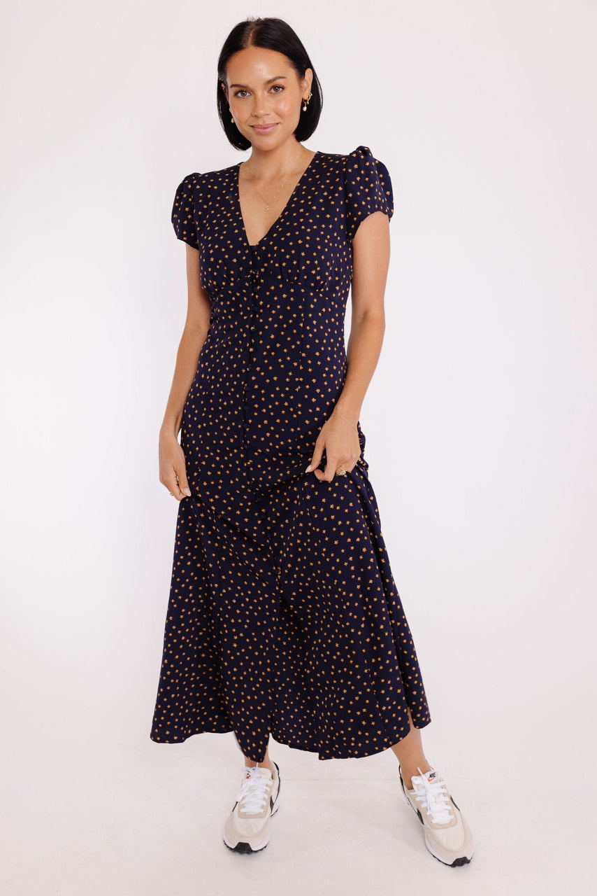 Midnight Magic Dress in Navy