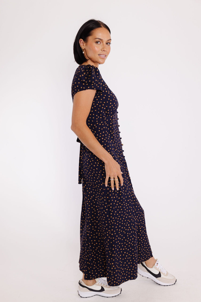 Midnight Magic Dress in Navy