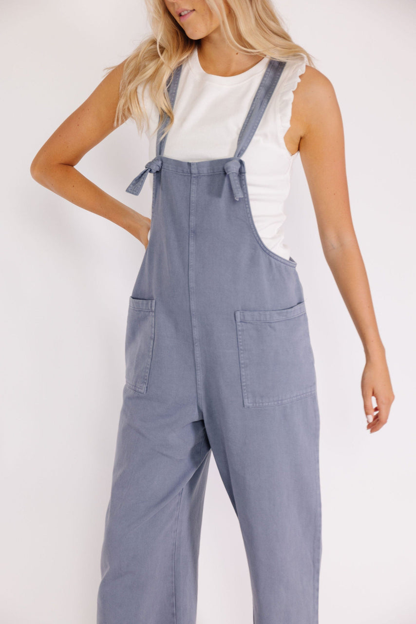 Oxford Overalls in Blue