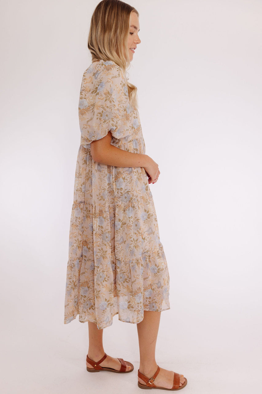 Patrick Dress in Lt. Taupe