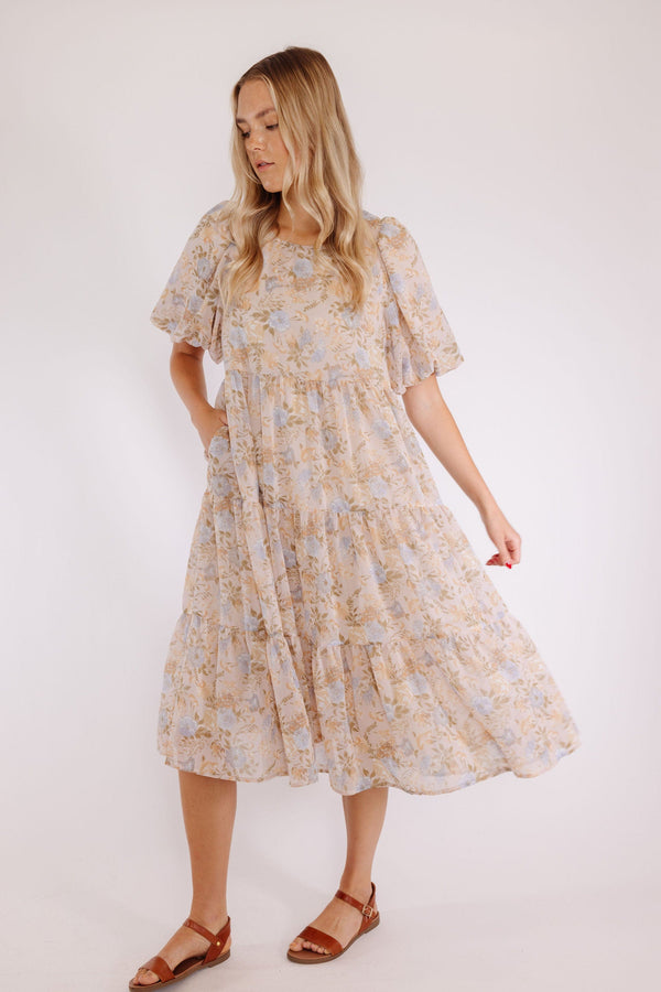 Patrick Dress in Lt. Taupe