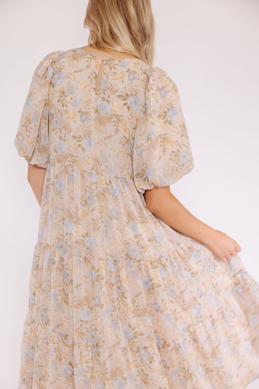Patrick Dress in Lt. Taupe