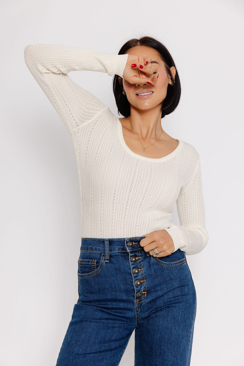 Peirce Bodysuit in Ivory