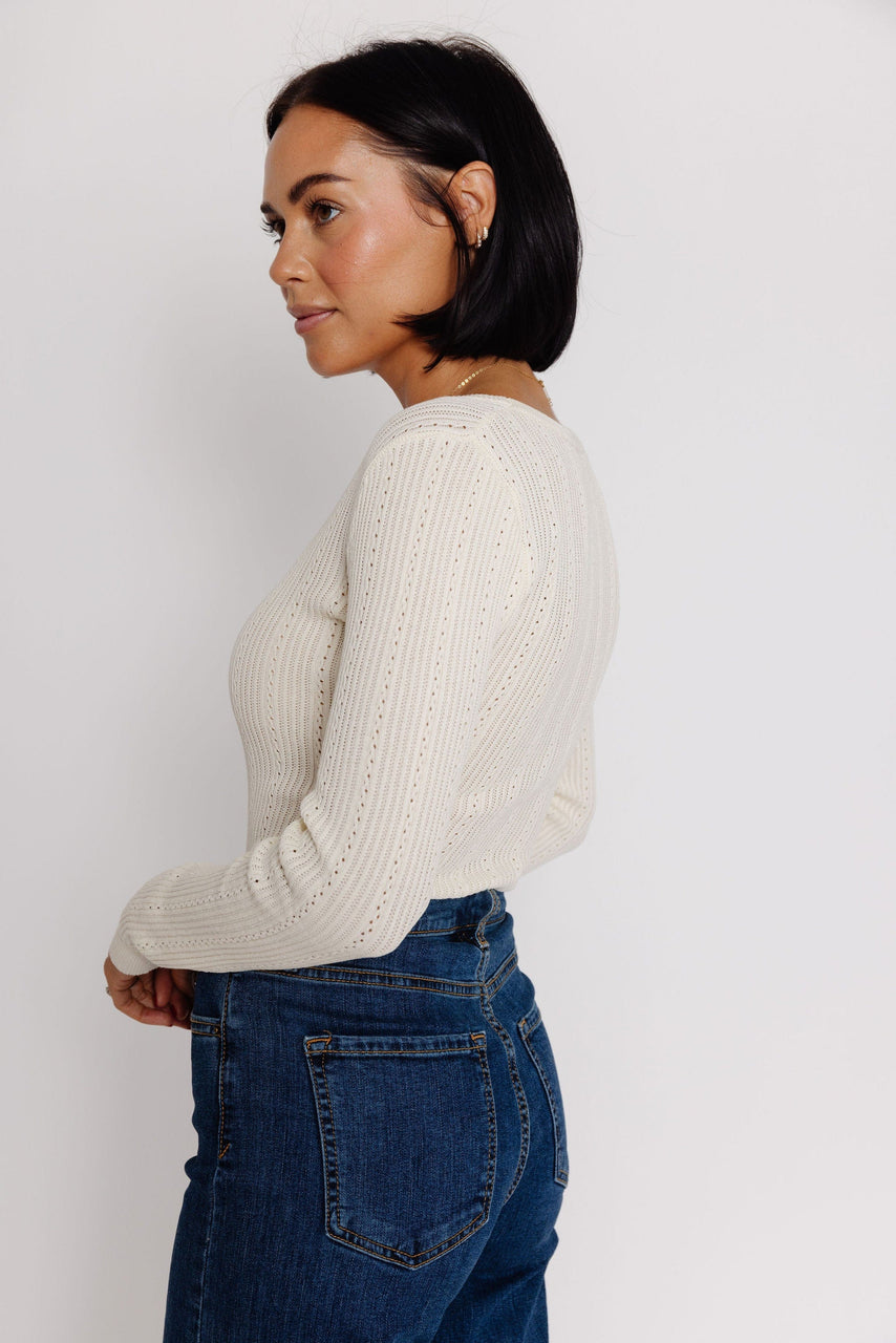 Peirce Bodysuit in Ivory