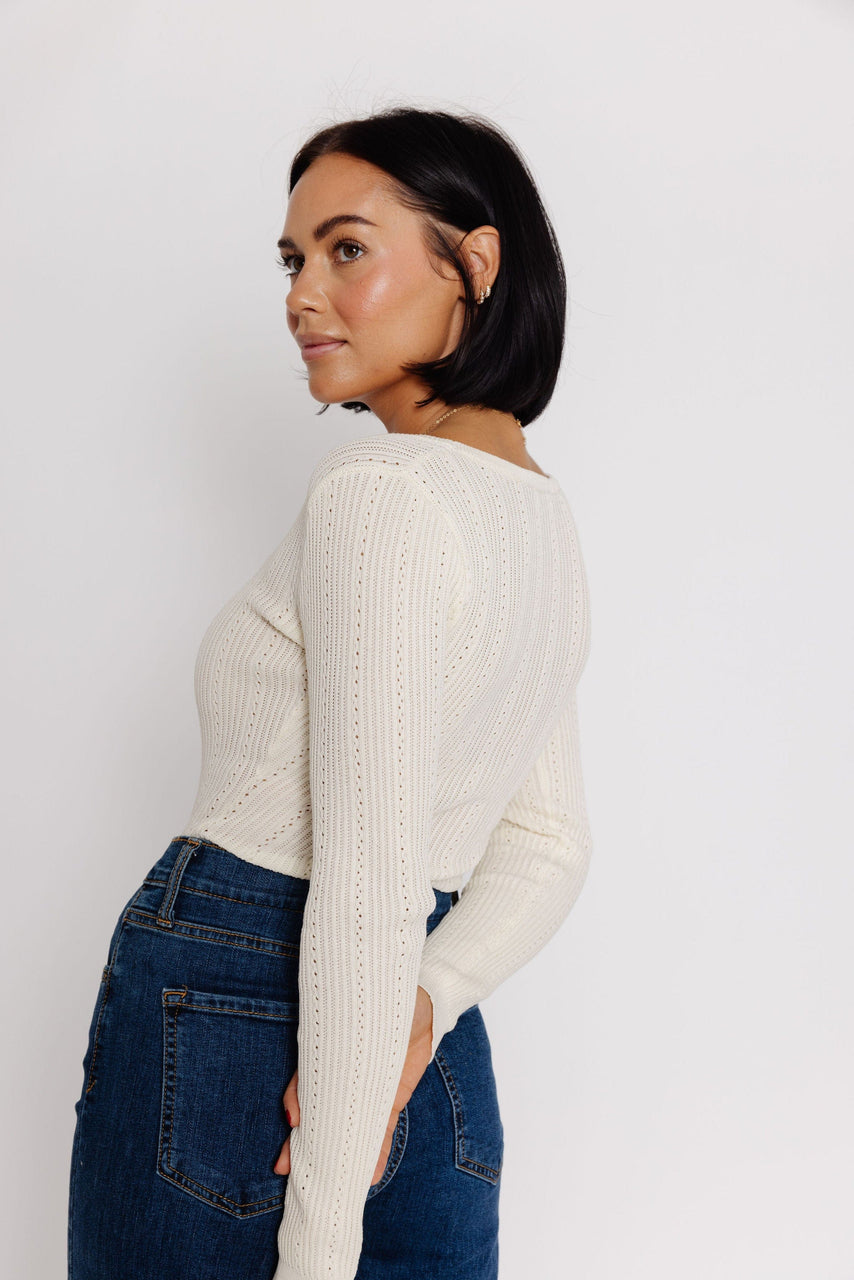 Peirce Bodysuit in Ivory