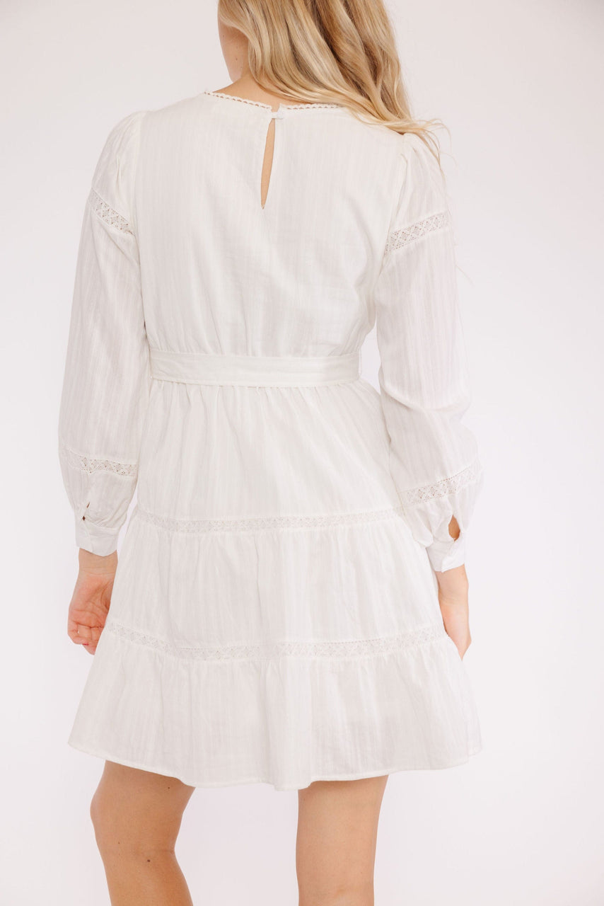 Reese Dress in Off White