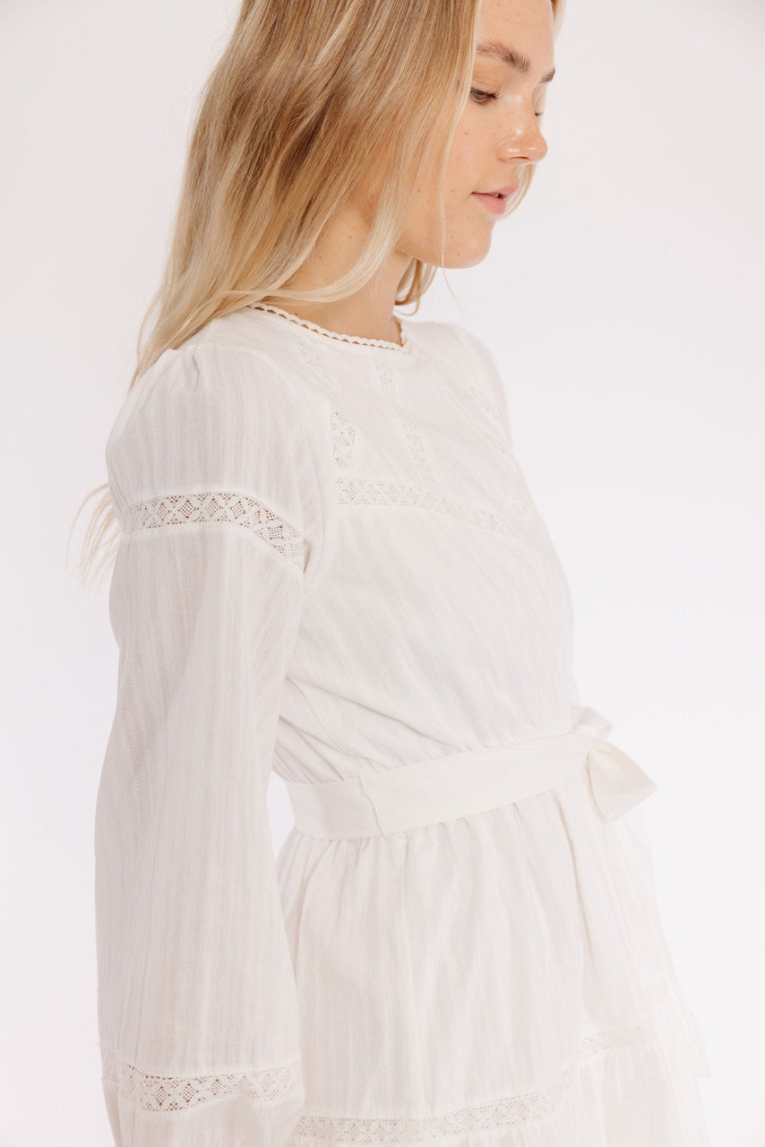 Reese Dress in Off White