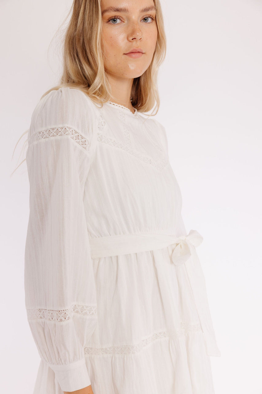 Reese Dress in Off White
