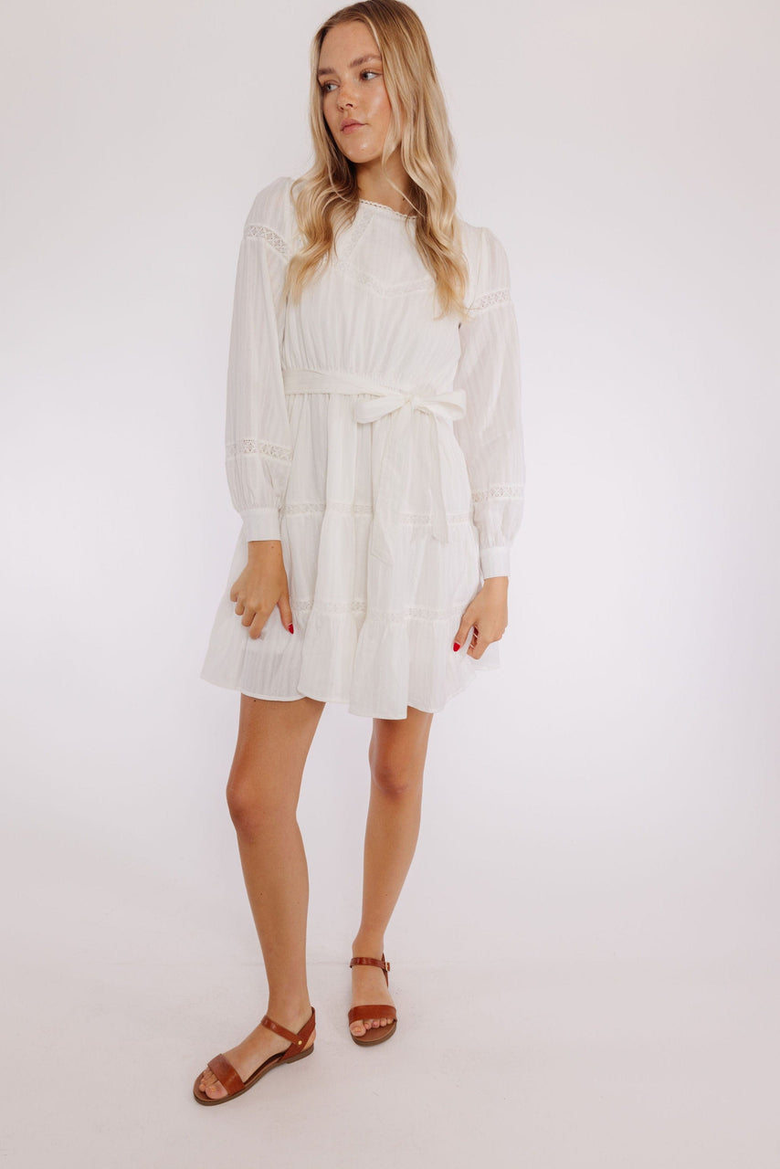 Reese Dress in Off White
