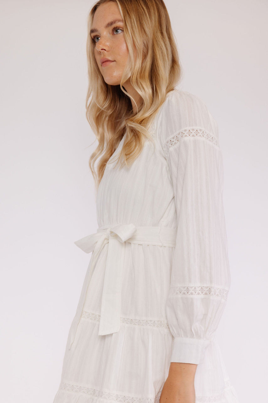 Reese Dress in Off White