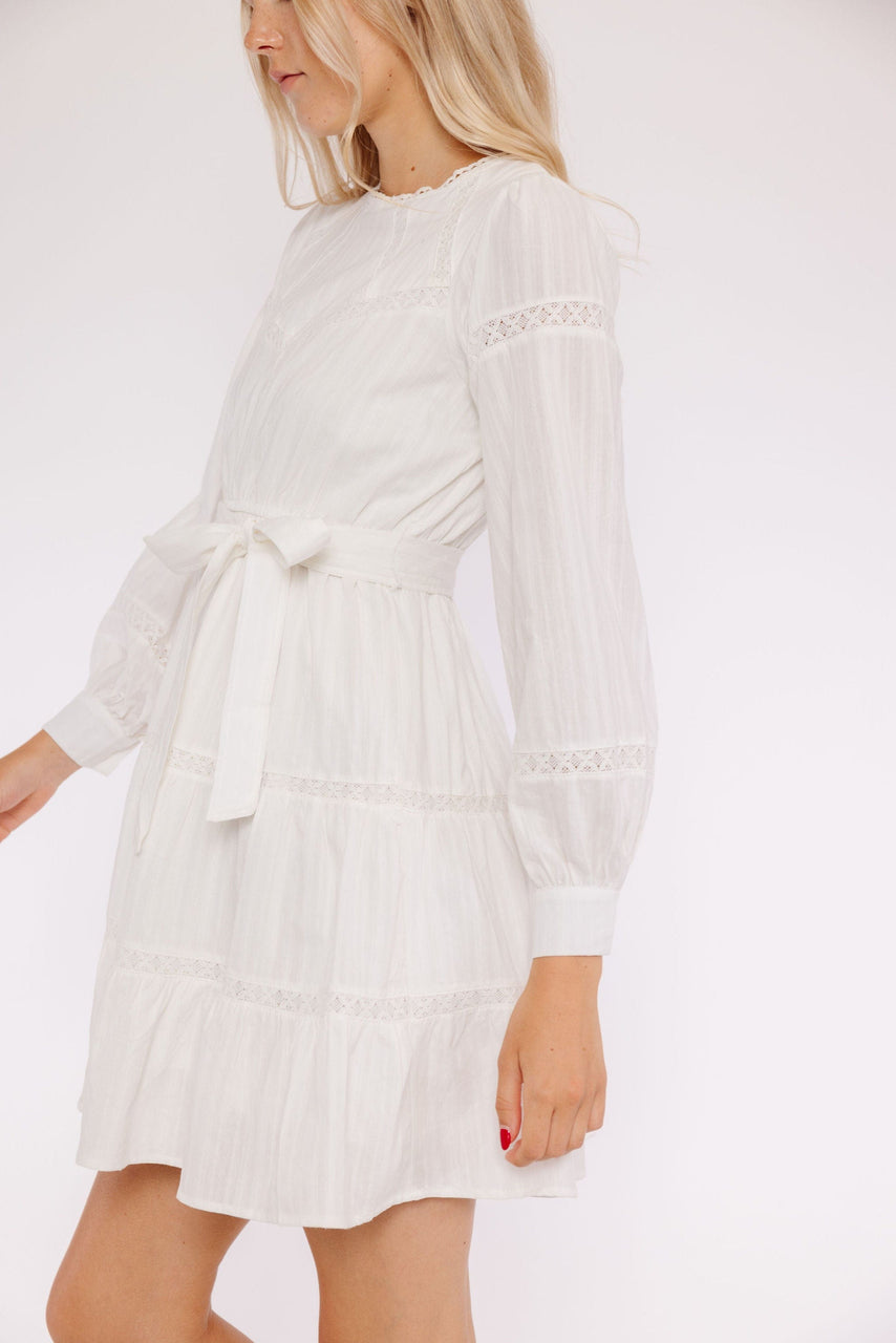 Reese Dress in Off White