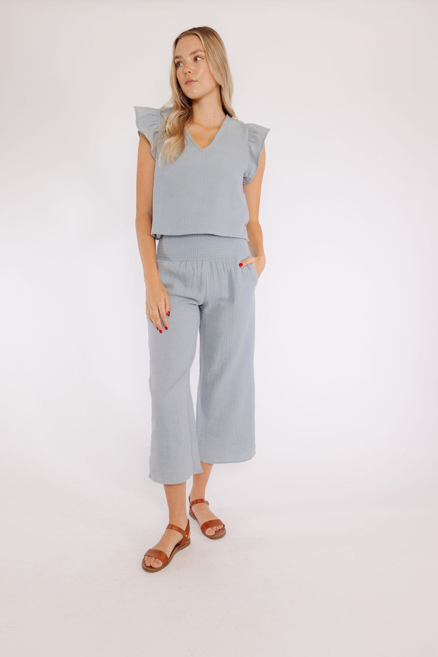 Rori Pant in Sea Blue