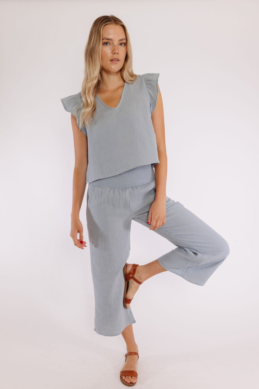 Rori Pant in Sea Blue