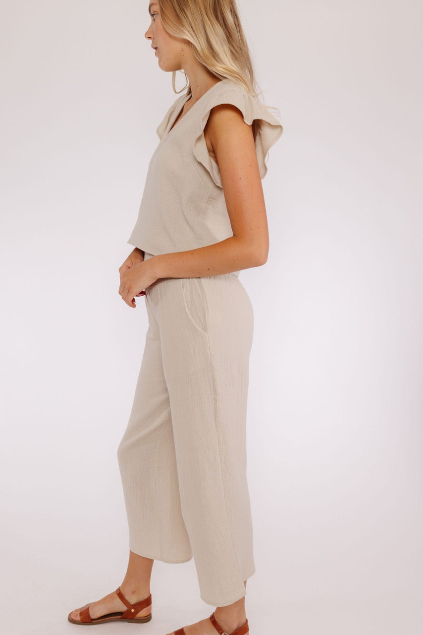 Rori Blouse in Stone