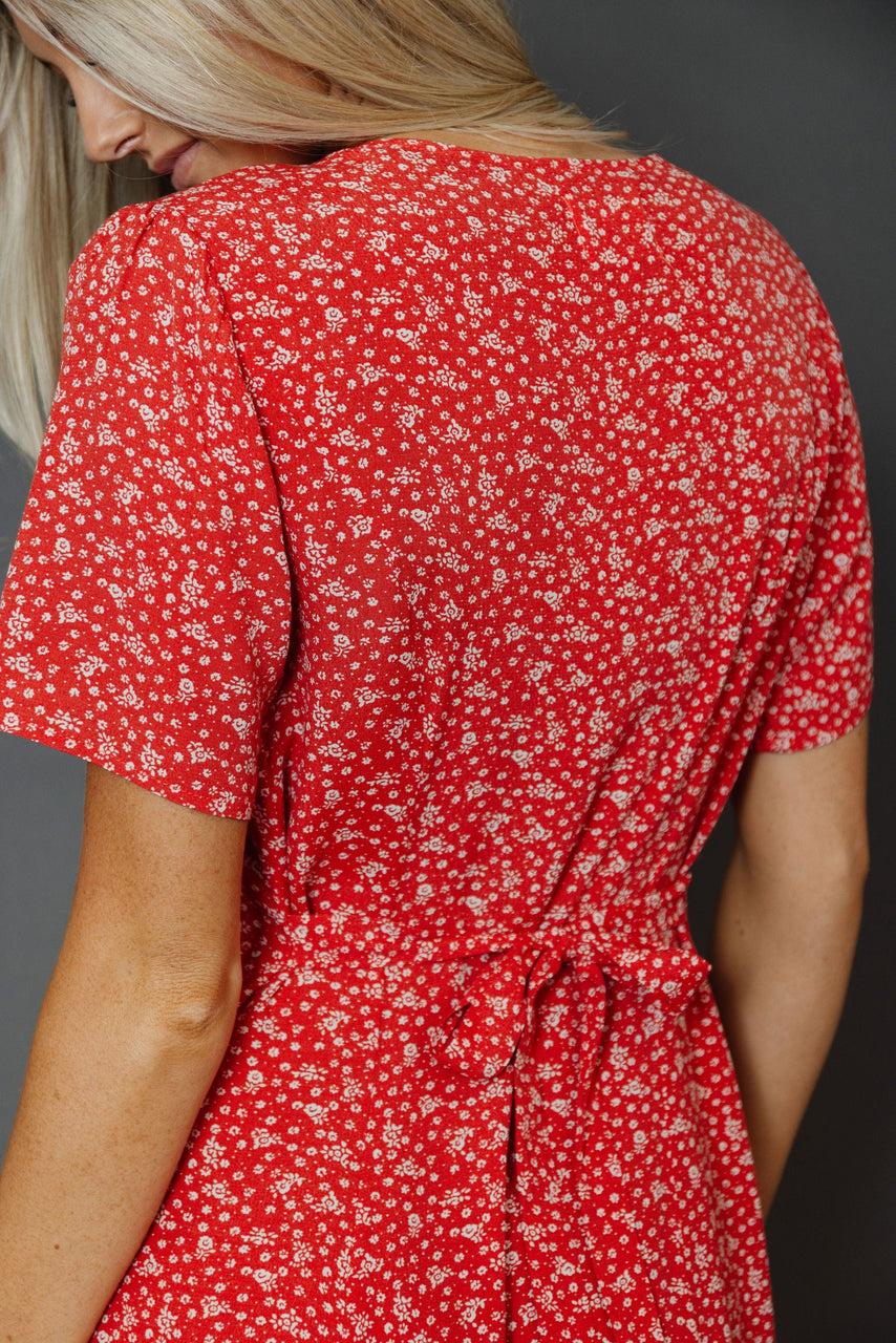 Rowan Dress in Red