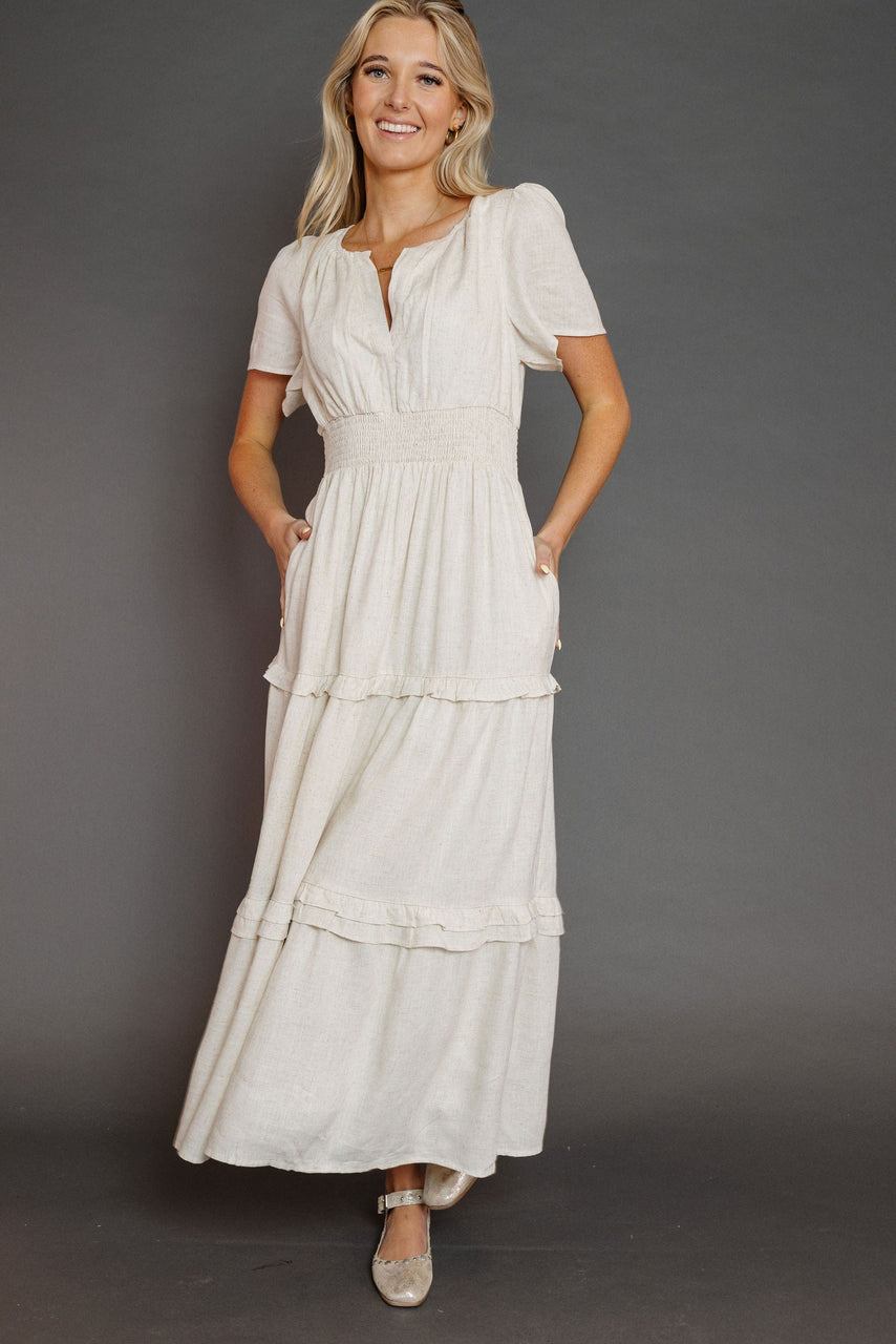 Sandy Shore Dress in Natural