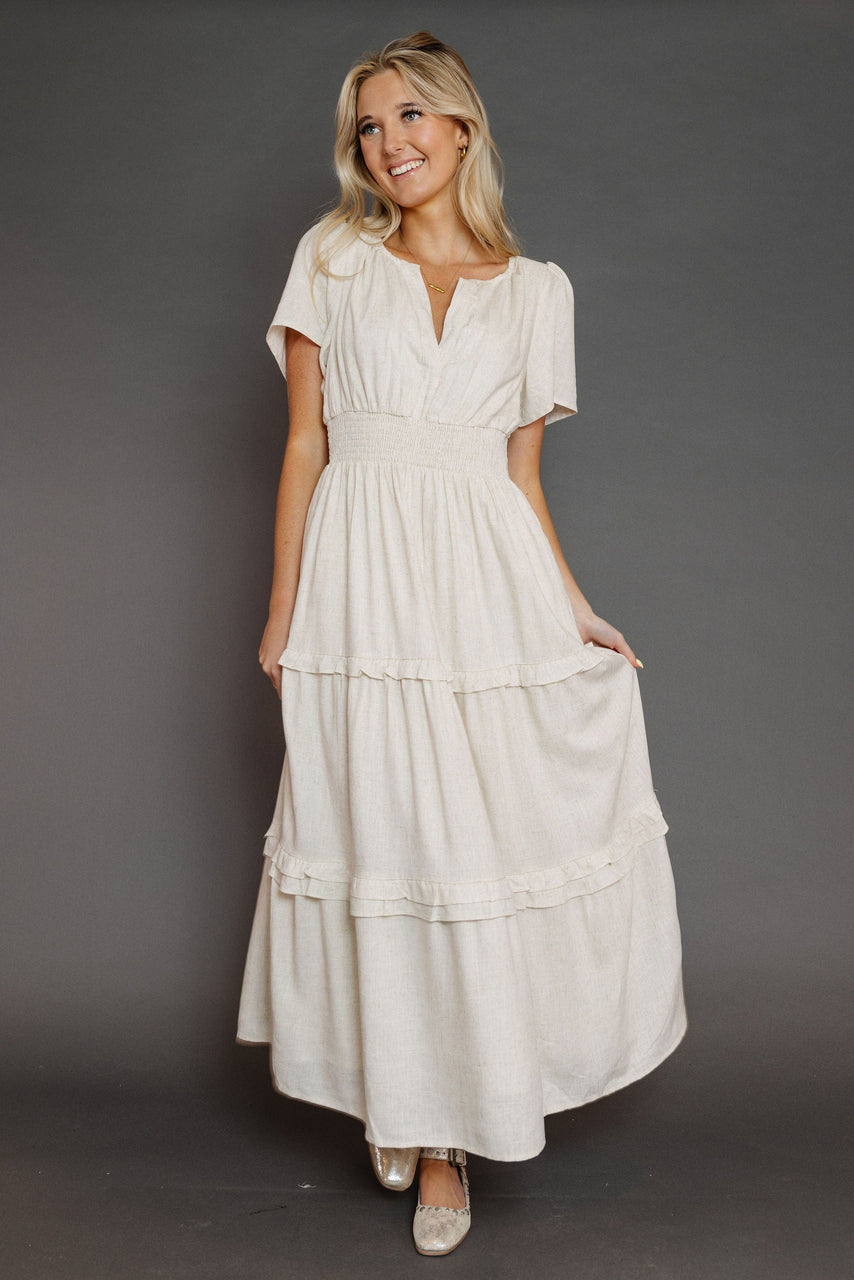 Sandy Shore Dress in Natural