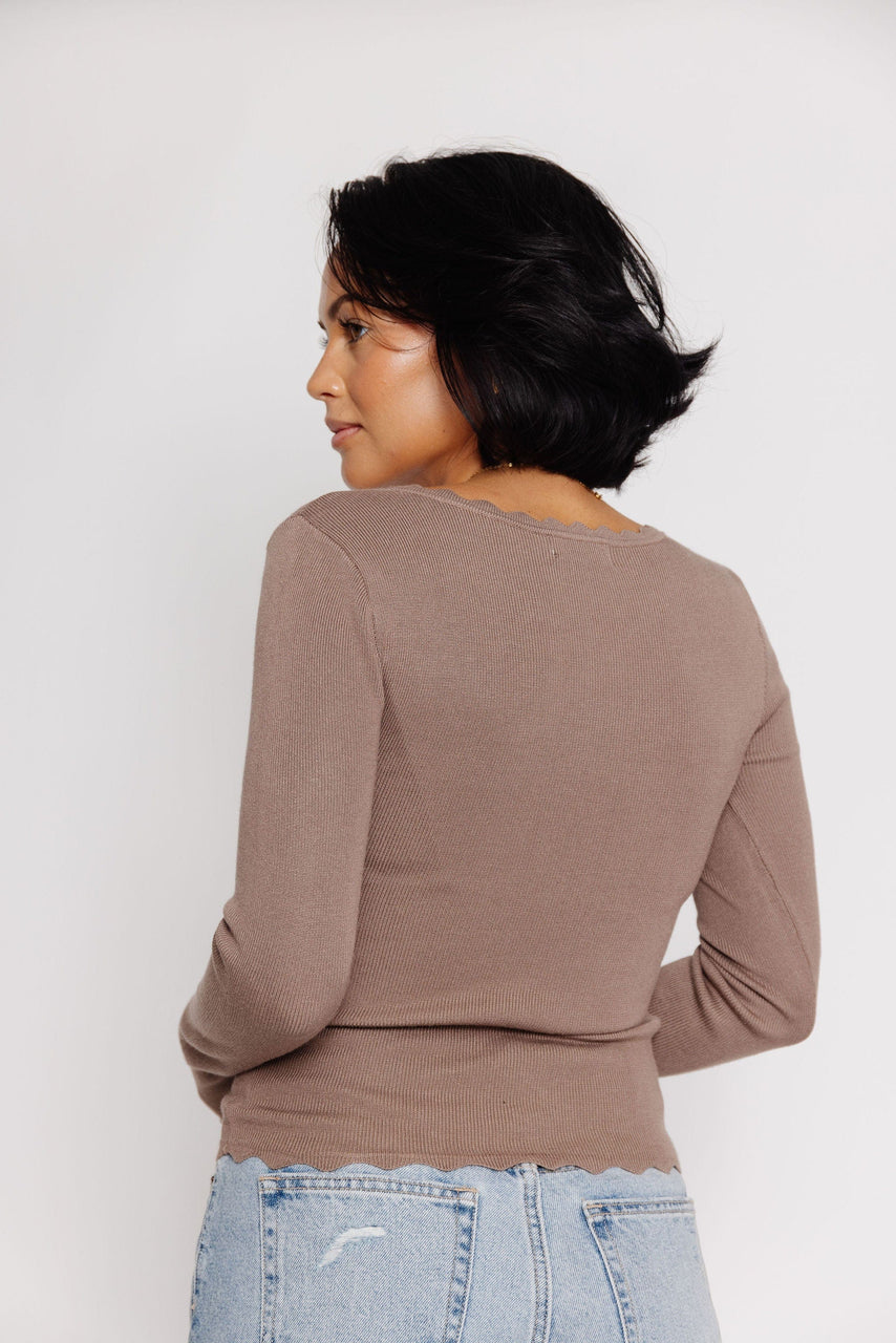 Sarah Jane Tee in Cocoa