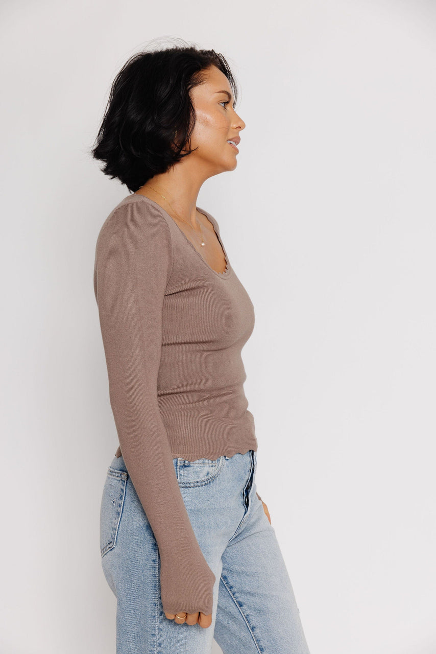 Sarah Jane Tee in Cocoa