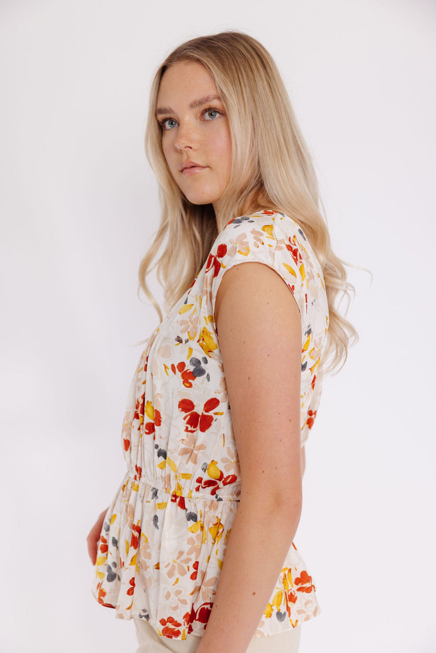 Shanna Blouse in Cream