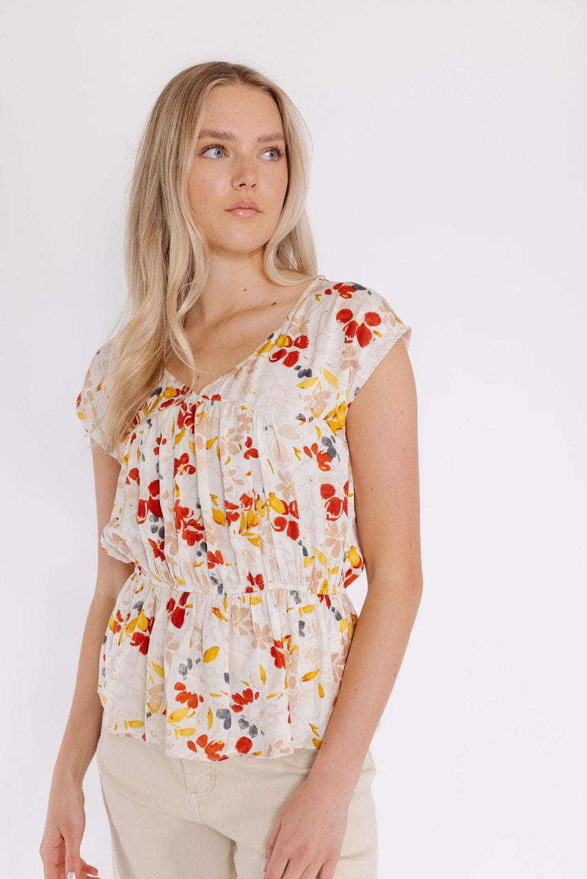 Shanna Blouse in Cream