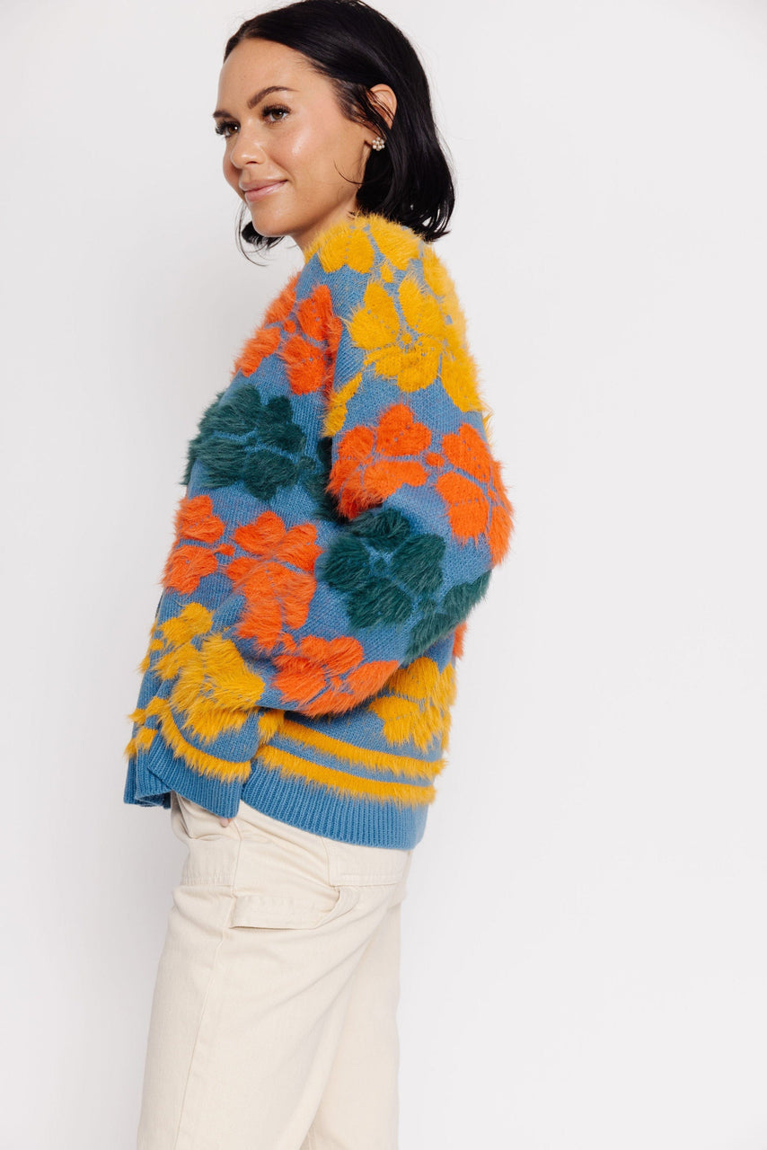 Shea Cardigan in Dark Teal