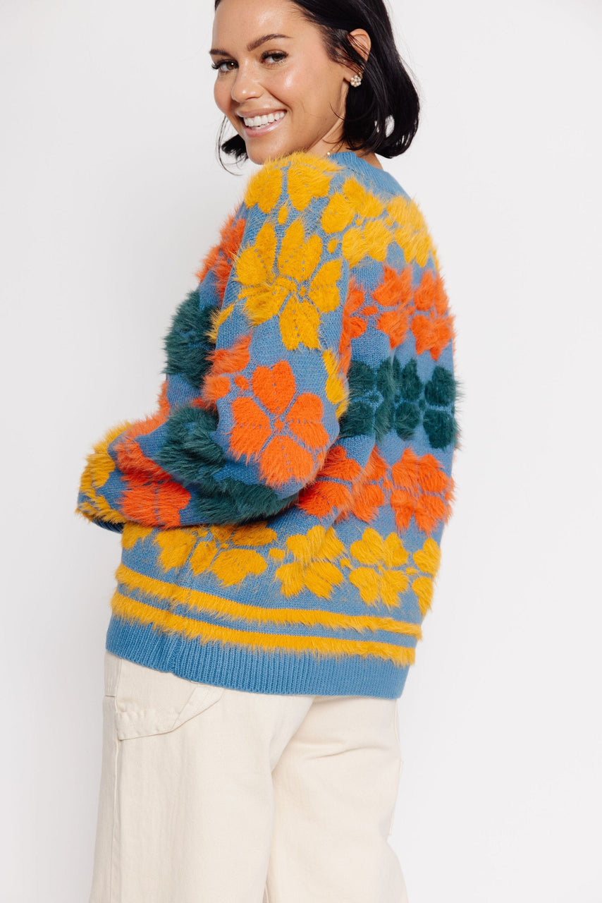 Shea Cardigan in Dark Teal