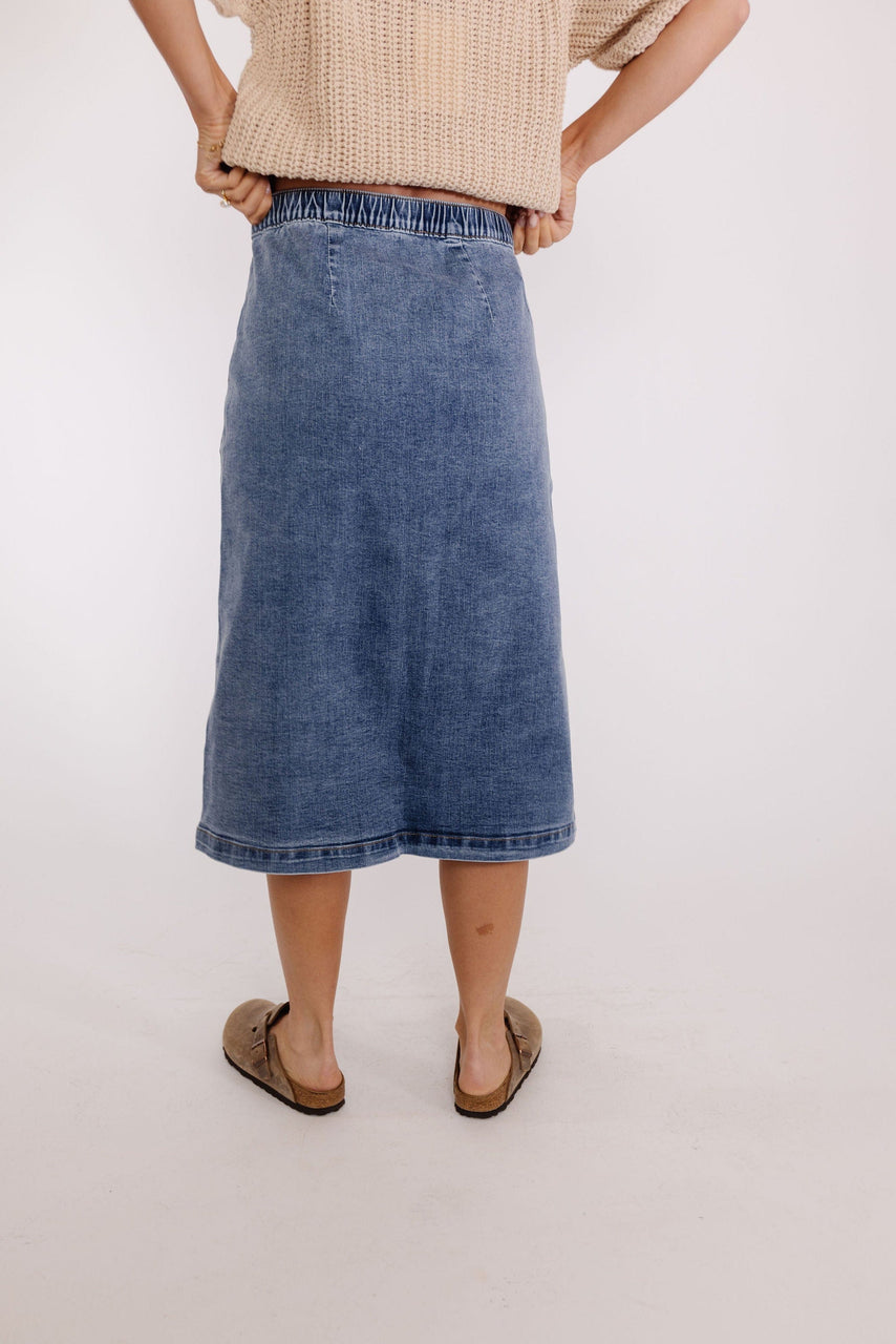Simple Denim Skirt