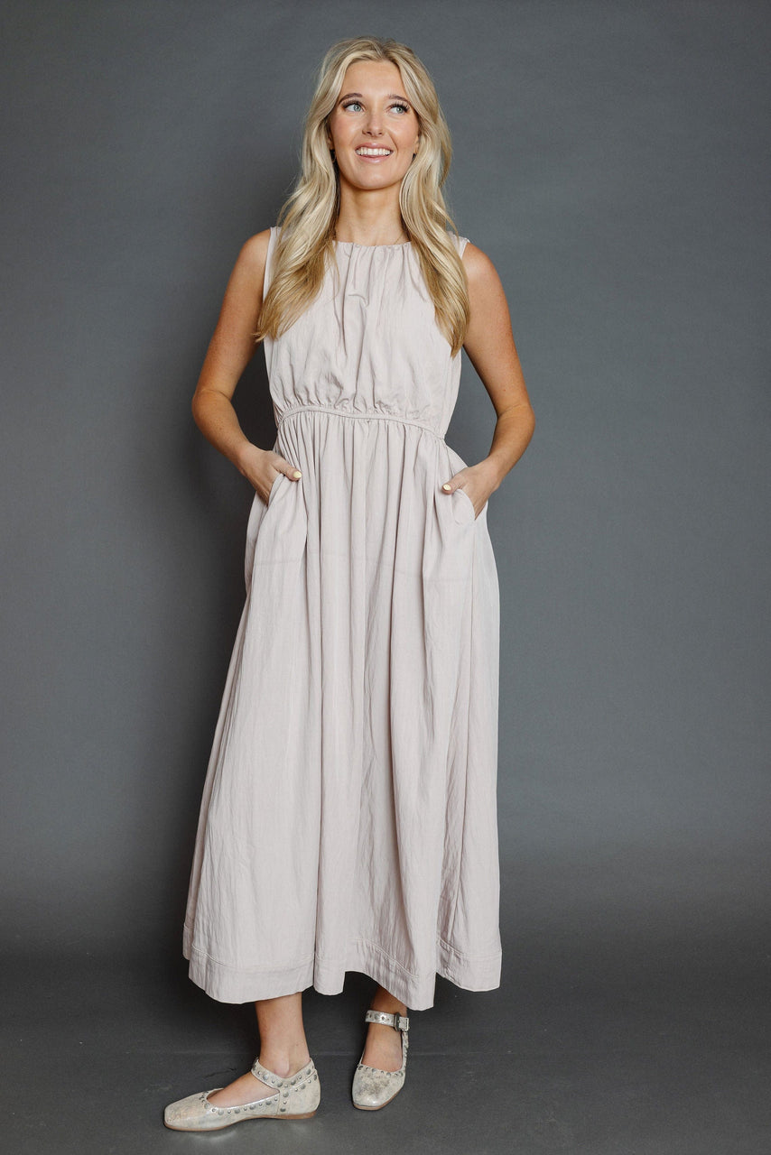 Strasborg Dress in Mauve