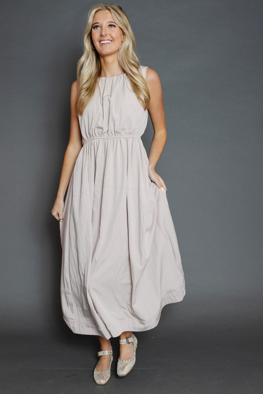 Strasborg Dress in Mauve