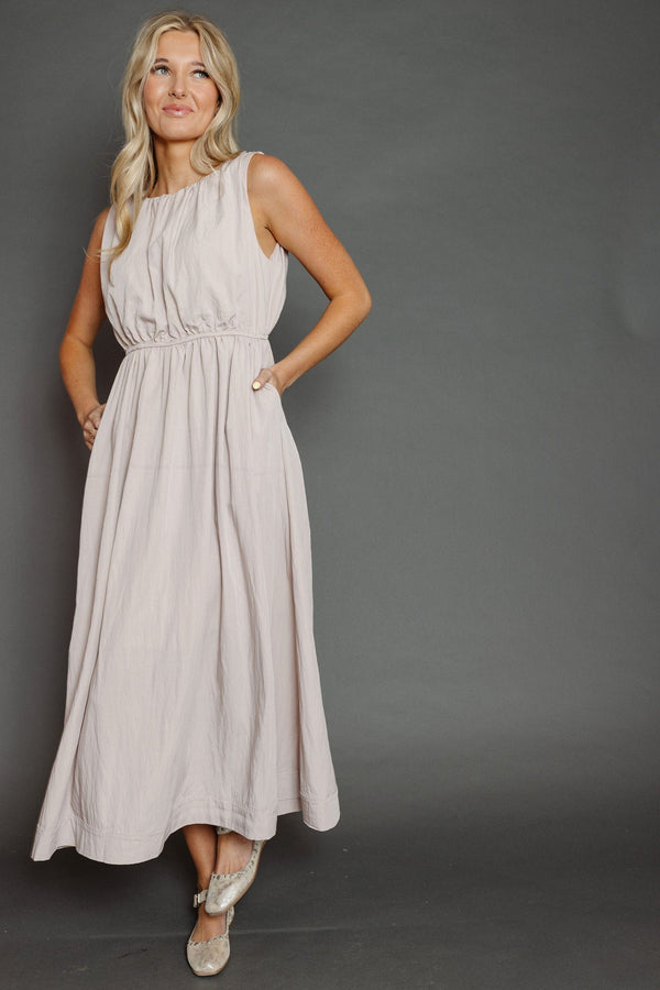 Strasborg Dress in Mauve