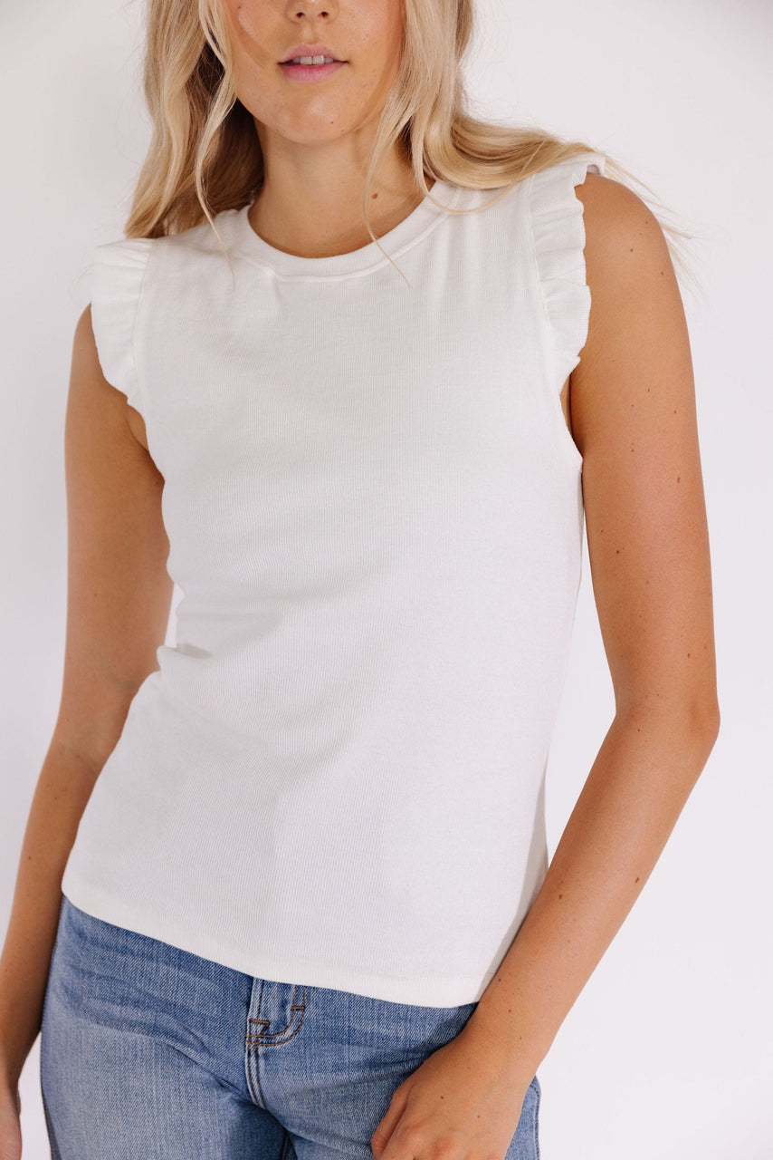 Valery Tee in Ivory