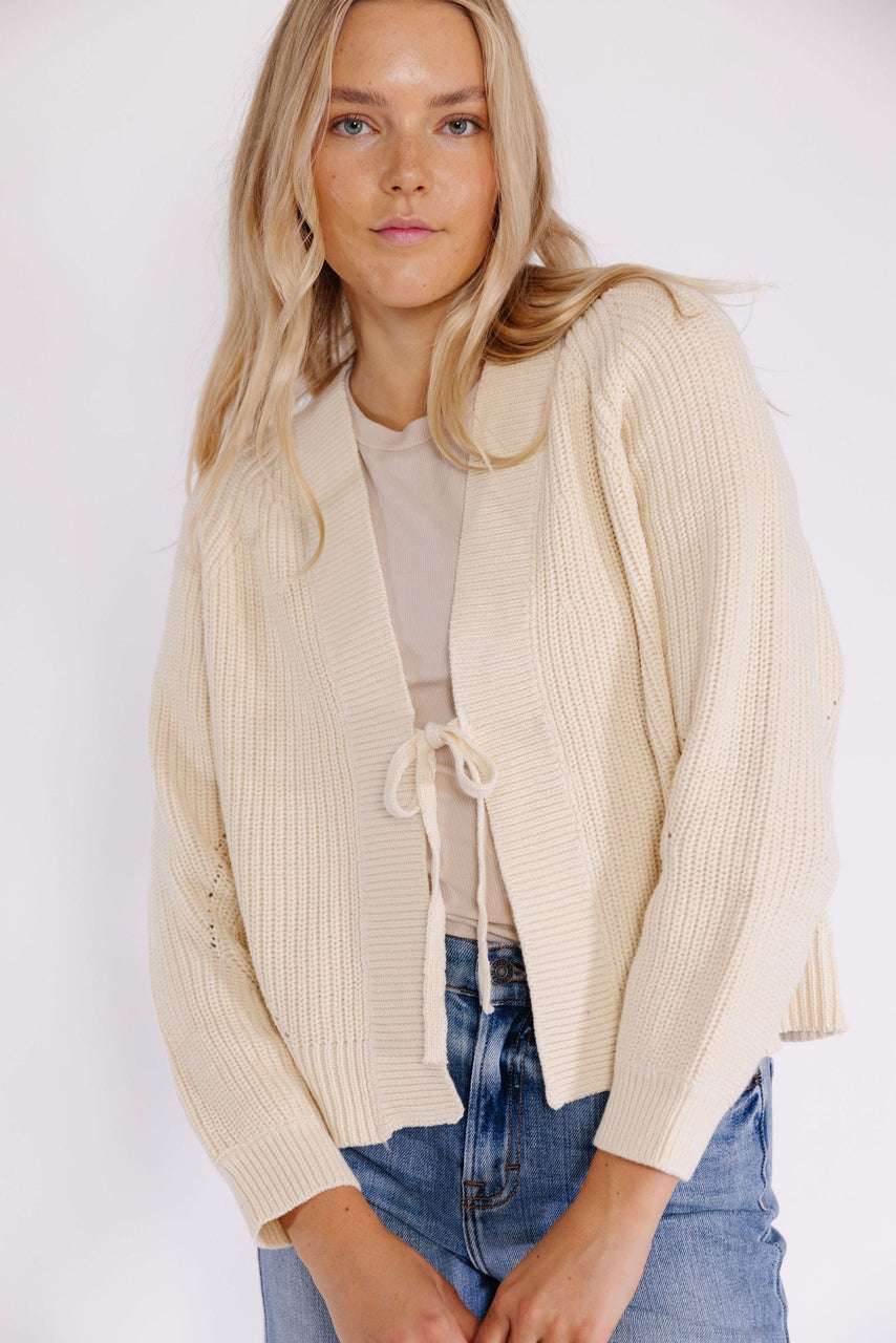 Willa Cardigan in Cream