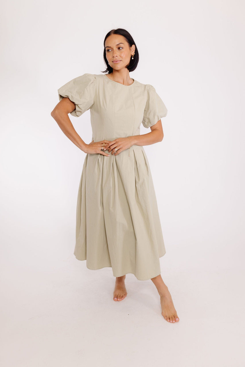 Willy Dress in Pistachio