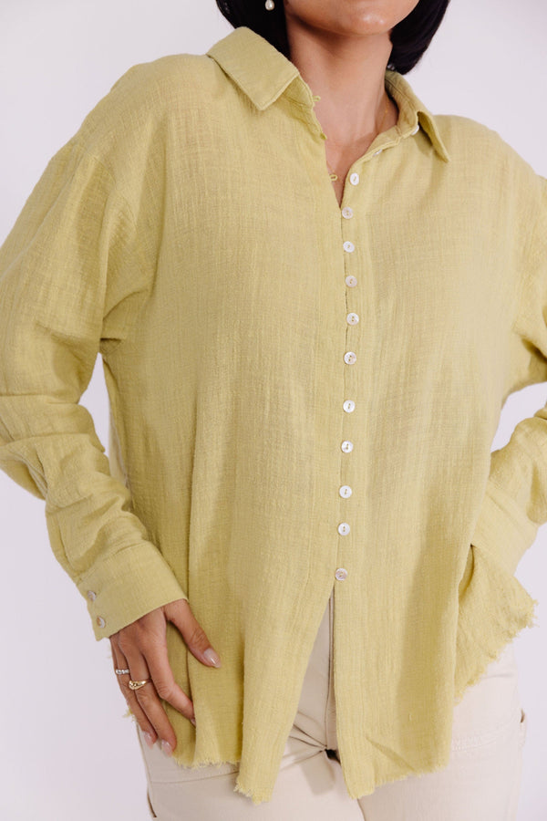 Yulia Blouse in Lime