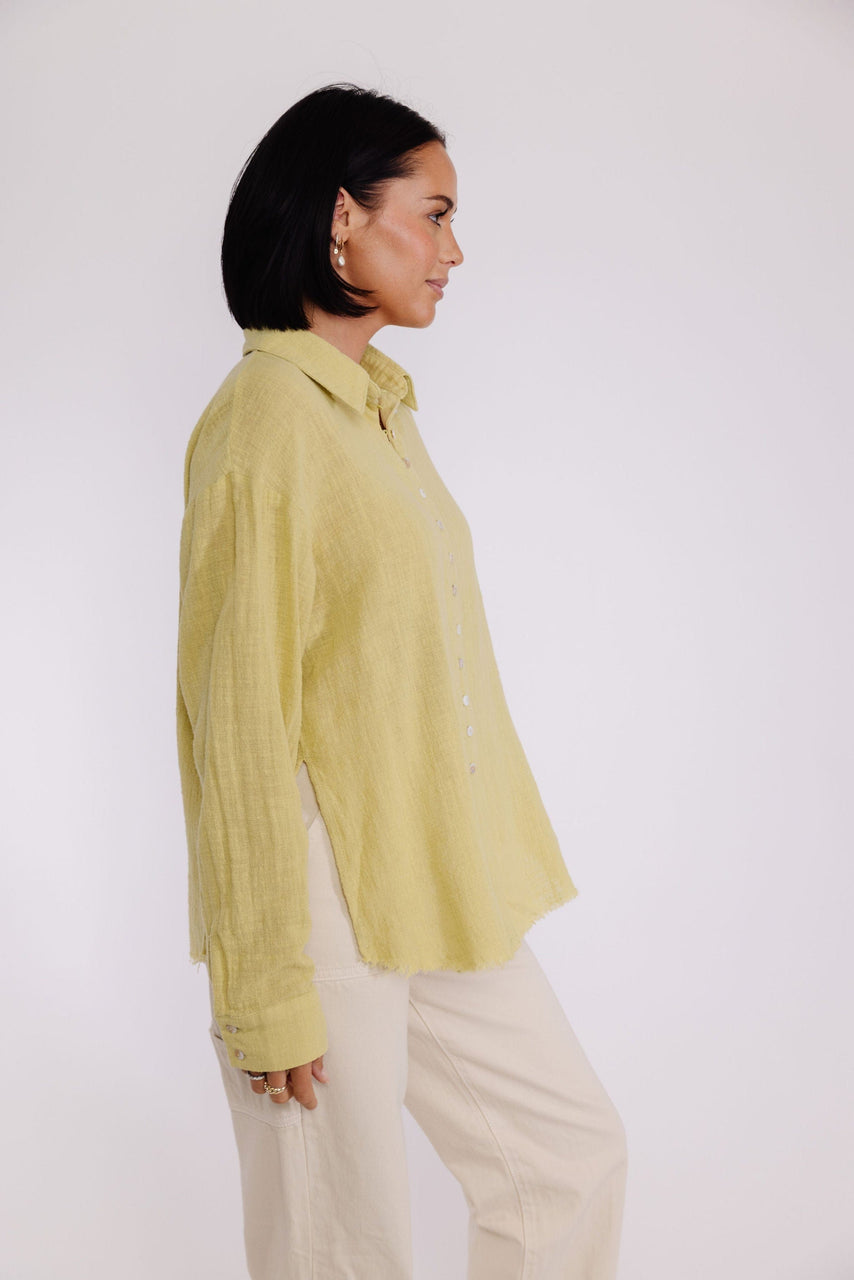 Yulia Blouse in Lime