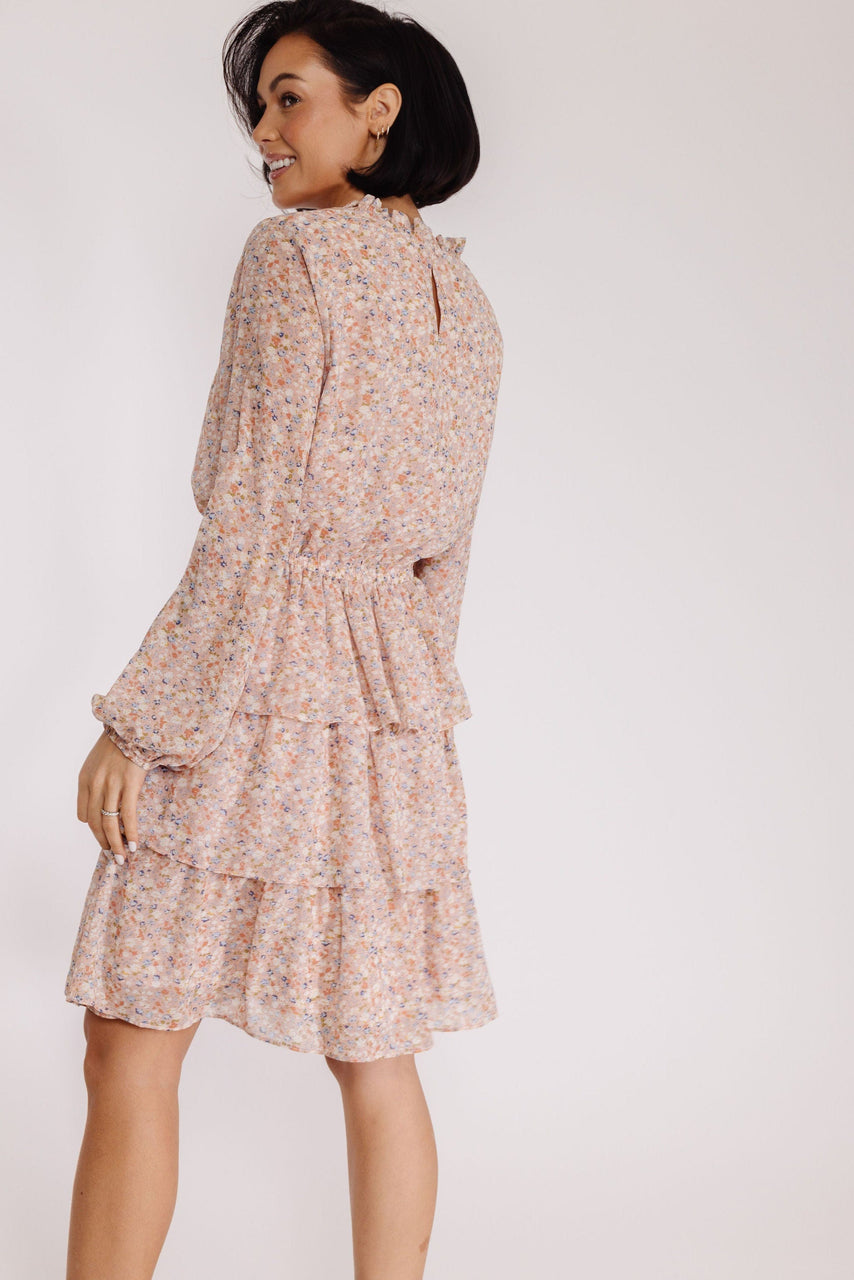 Annabelle Dress in Blush Floral