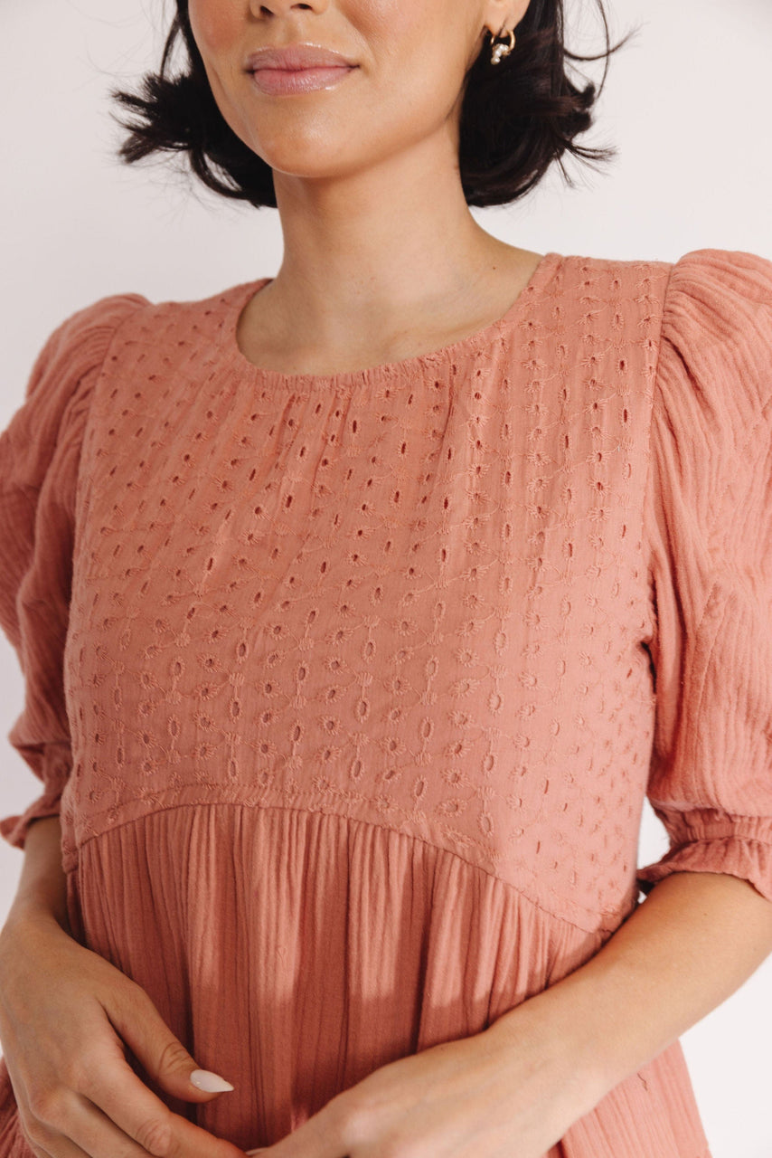 Azariah Dress in Mauve