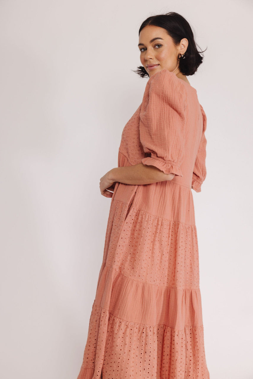 Azariah Dress in Mauve