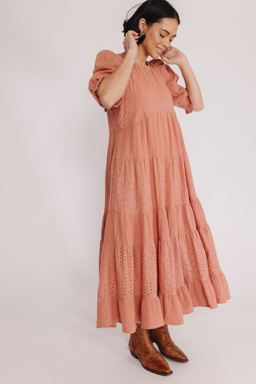 Azariah Dress in Mauve