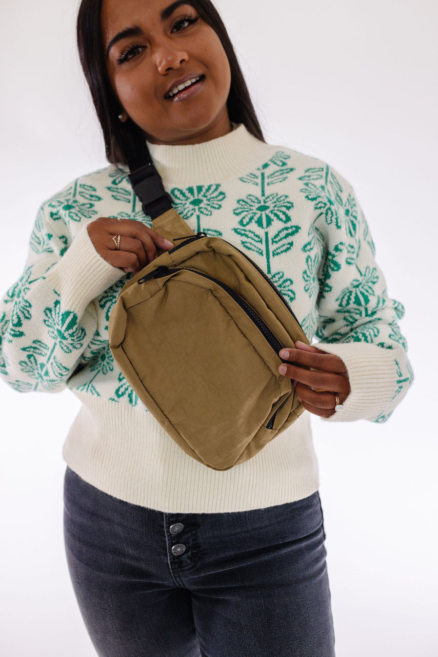 Baggu Fanny Pack Dark Khaki