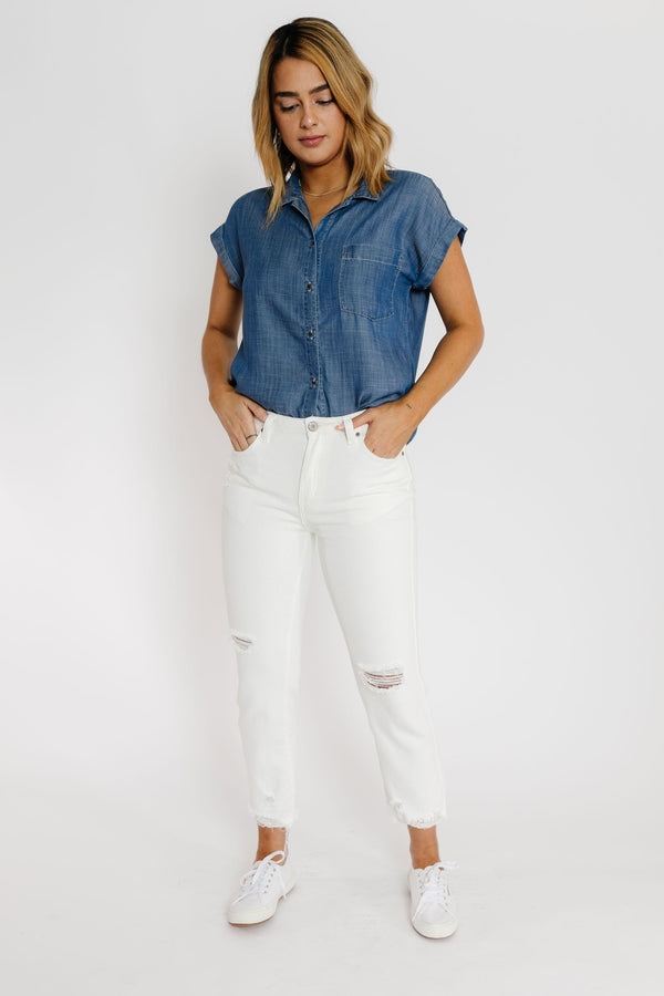 Beachcomber Denim in White