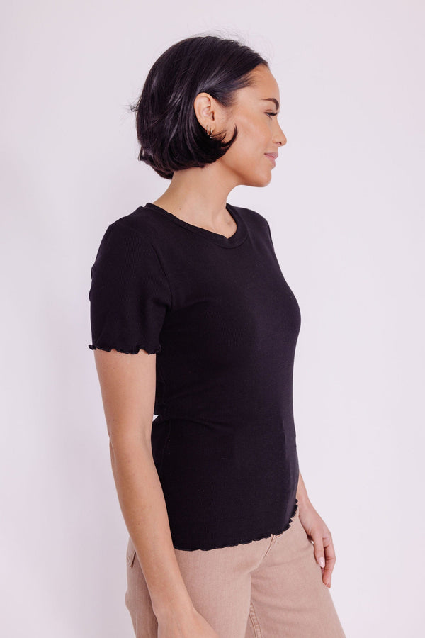 Beatrix Tee in Black