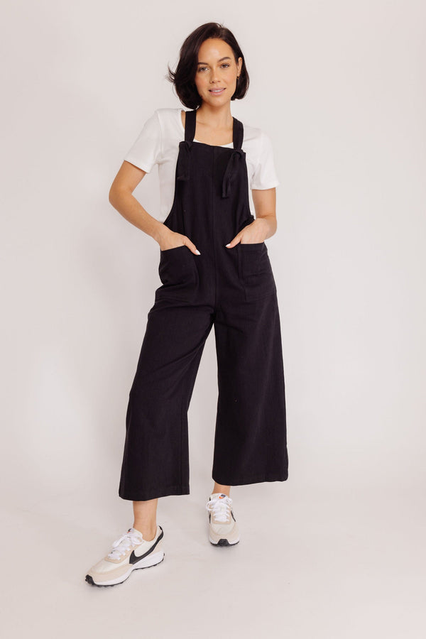 Bertram Overalls in Black