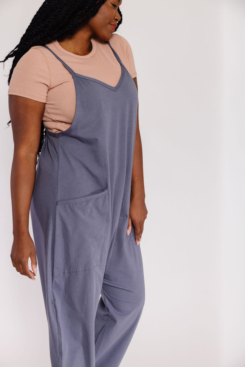 Bethany Jumpsuit in Dark Grey