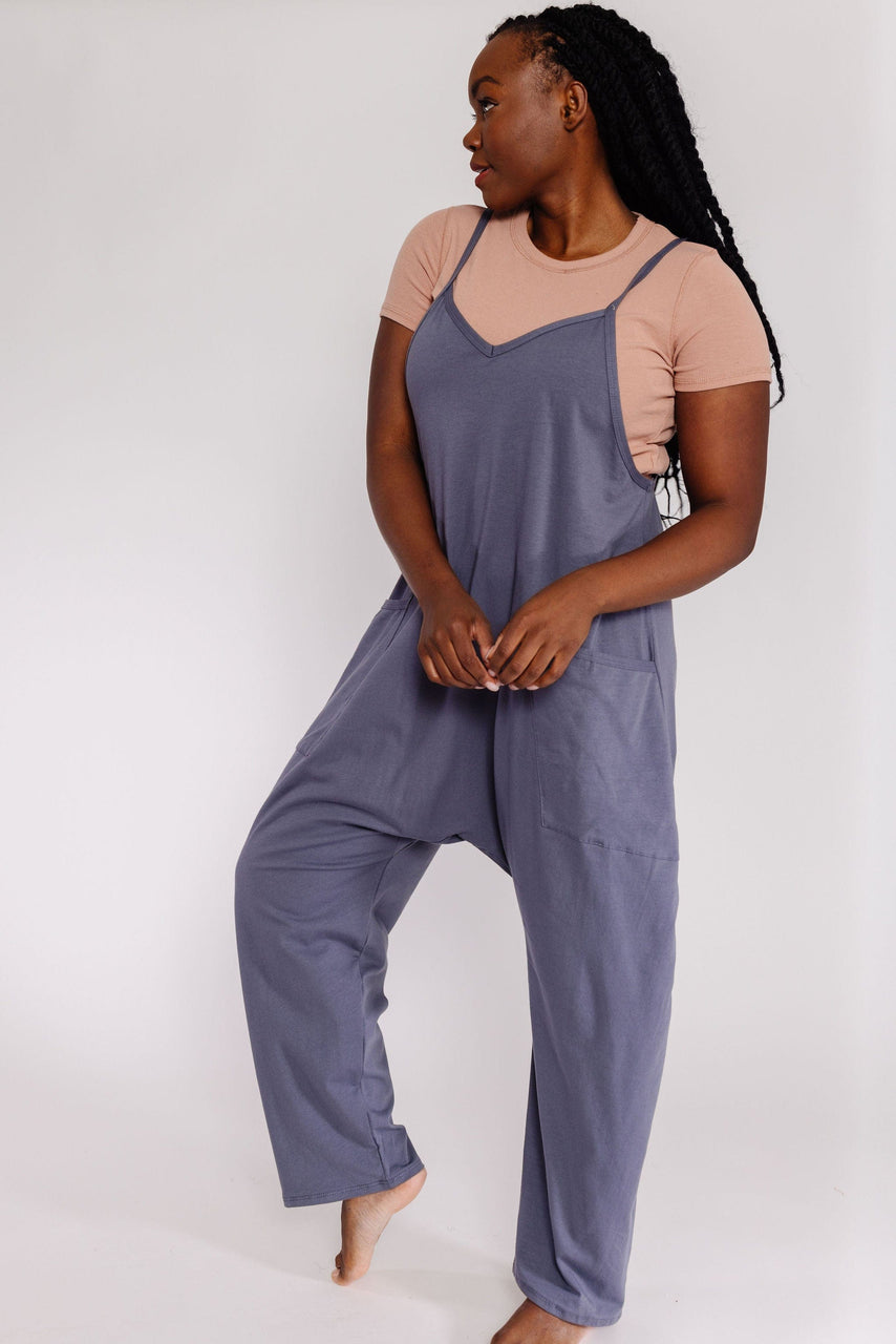 Bethany Jumpsuit in Dark Grey