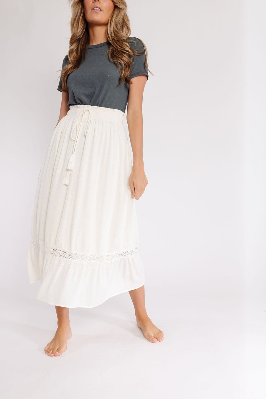 Brigham Skirt in Ivory