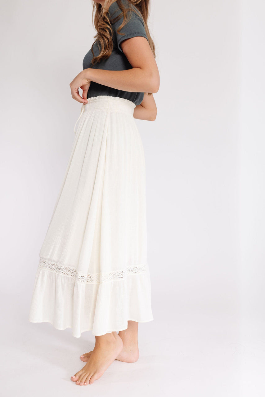 Brigham Skirt in Ivory