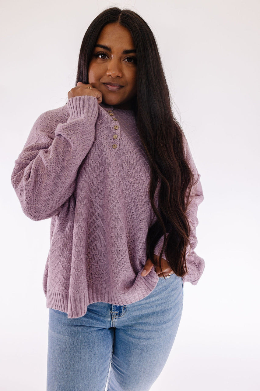 Bromley Sweater in Lavender