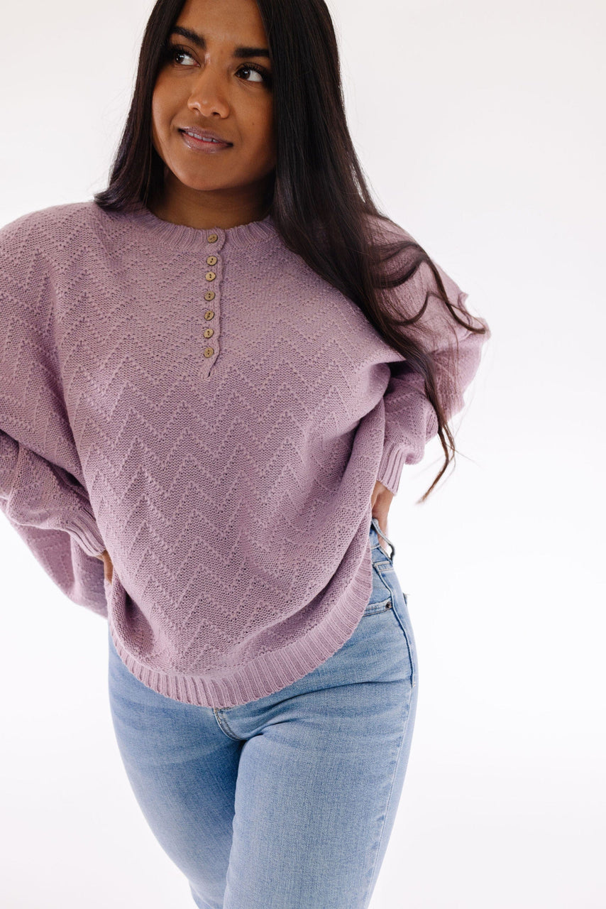 Bromley Sweater in Lavender